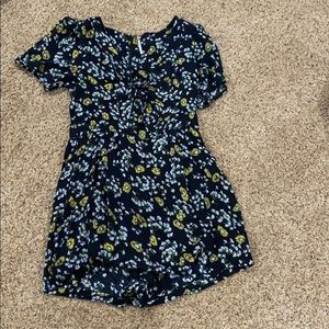 FREE PEOPLE wrap tie romper/dress